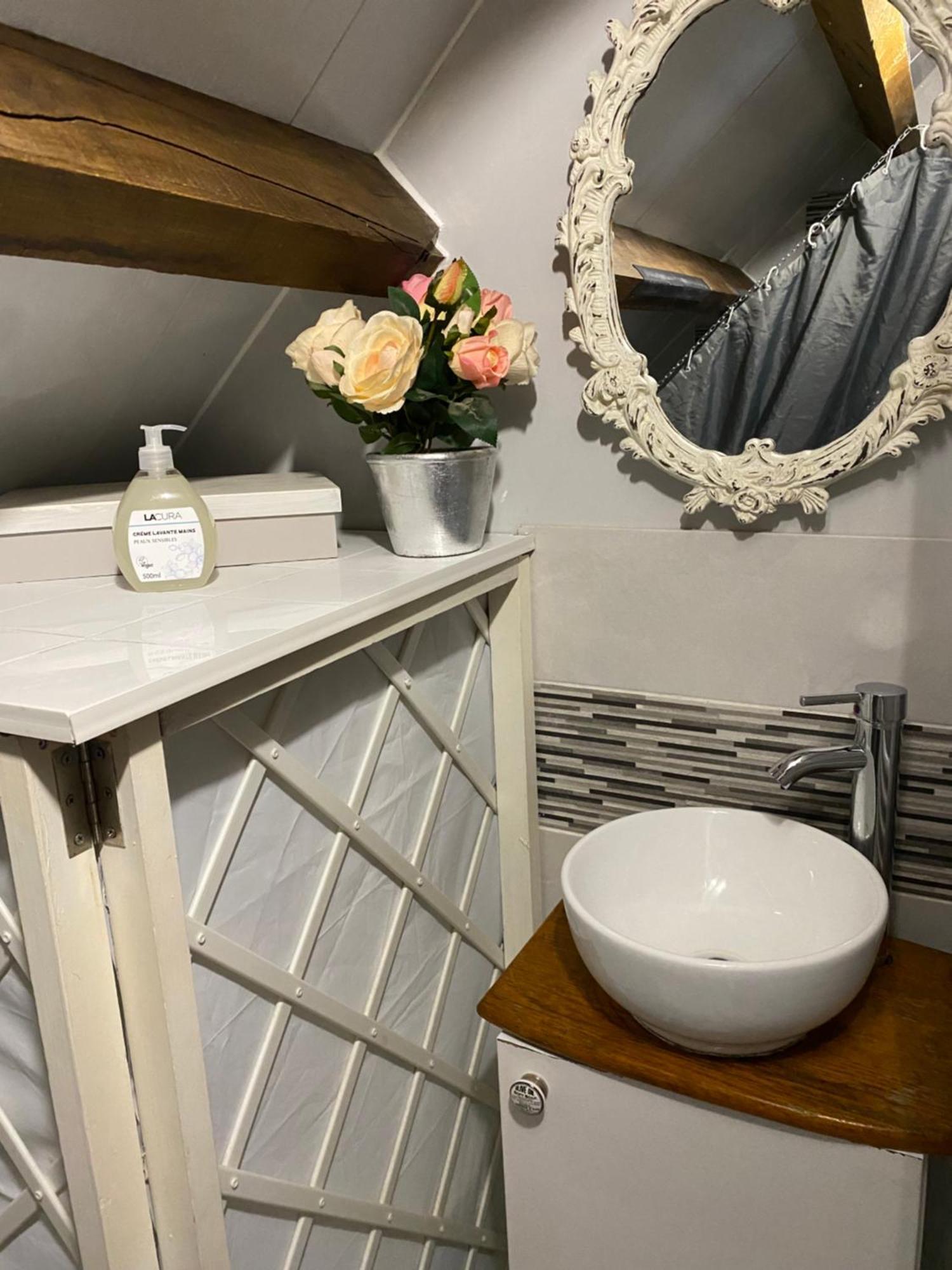 Spacious, Rustic Studio Space For 2 Persons Saint-Cyr-du-Bailleul 外观 照片